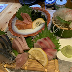 魚頂天 - 鳥取鮮魚5種盛