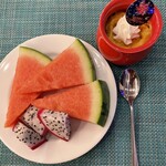 アクアベル - デザートの一例です。