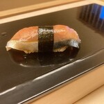 鮨おばな - しめ鯖海苔巻き