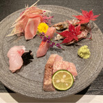 酒肴や 又左衛門 - 季節のお造り