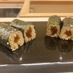 鮨おばな - 追加の干瓢巻き