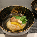 酒肴や 又左衛門 - 蟹身真丈のお椀