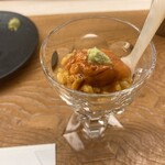 鮨おばな - 雲丹パフェ