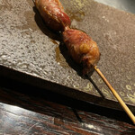 YAKITORI 燃 es - 追加2 心膜を残したままのハツ　あっつあつのプリンプリン　なんてエッチな食感でしょう