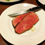 ヤマセ - イチボの炭火焼き