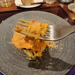 Gibier MIYAMA - タリオリーニの熊肉カルボナーラ