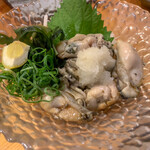 個室×わら焼きダイニング 稲屋 - 牡蠣ポン酢