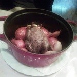 ル ビストロ - パロンブのロティ（捌く前）