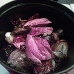 ル ビストロ - パロンブのロティ（捌いた後）