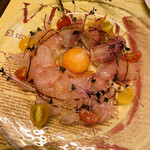 Bar Espanol LA BODEGA - 鮮魚のカルパッチョ（2種盛り）