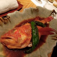 旬魚 左阿彌 錦店 - キンキ煮付