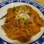 サンサール - チキンマサラ、平皿でサービス・平成２４年１２月２３日