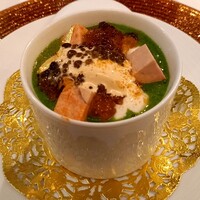 デュ・ヴァン・ハッシシ - 白子のムースとあん肝のスモーク