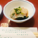 はこだて鮨金総本店 - ソイのポン酢仕立て。一味が効いています