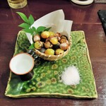 酒肴商店 アジト - 炙り銀杏