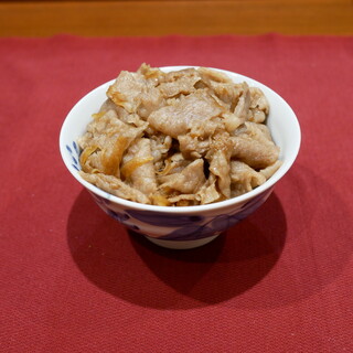 かわむら - 最優秀賞受賞牛のサーロインの牛丼