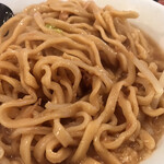 ラーメン二郎 - カタカタでお願いしているワッシワシ麺！