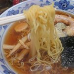 復活おがた - 普通の中華麺です