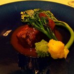 リストランテ ラ ソリア - 鹿児島産黒豚の赤ワイン煮込み（2021.11）