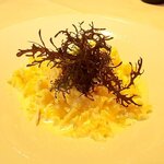 リストランテ ラ ソリア - カワハギとからし菜・柚子胡椒のマフォルダ（2021.11）