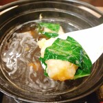  きのこ鍋＆きのこ料理専門店 何鮮菇 - 海老団子