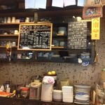 喜の川 - お店の黒板から選ぶスタイルです。