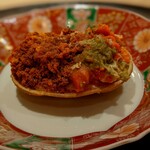 新ばし 星野 - 加減酢が蟹の旨みだけ引きだして、主張しない。蟹自体の旨みもふた味ぐらい違う。