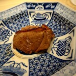 新ばし 星野 - 新潟、網捕りの真鴨。また出会えた♡　この日は久しぶりに生の届きたてとの事、それを話す星野さんが嬉しそうに見えます。