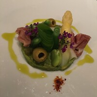 ルッチコーレ - 白アスパラと生ハムのインサラータ