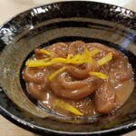 出羽鮨 - 塩辛。