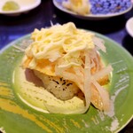 回し寿司 活 活美登利 - 炙りサーモン