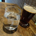 巴馬ロハスカフェ - ビールとスガハラグラス