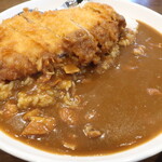 Katsu e i - かつカレー（サラダ・味噌汁・コーヒー付）※サービスランチ１１時～３時迄，メニュー表記通り