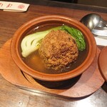 漢陽楼 - 獅子頭のスープ