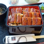 Una Ichi - 2021年5月　特上重ご飯大盛り【税抜3000円+50円】