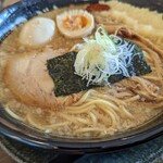 麺処田ぶし - 熟成醤油らーめん大盛り アップ①（2021年12月22日）