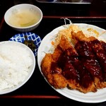 味道園 - チキンカツ定食