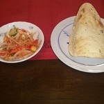 チャイハナ海花 - アチャールとパパド