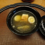 くずし懐石 縁 - すっぽん生姜醤油仕立て