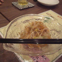 中国四川酒家 蔓山 - 搾菜と葱の和え物：大好きな搾菜とネギがピリ辛でビールがすすみます～＾＾