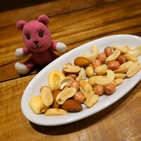 炉端イタリアン ICORIBI 堂島 - アミューズ(ピーナッツ)　￥200