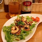 ベトナム料理 ふぉーの店 - タコのピリ辛レモングラス炒め(480円)