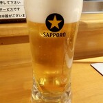 Maamaaya - ①サッポロ生ビール：500円