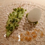 SANKARA HOTEL&SPA 屋久島 - 薩摩赤鶏ささみとブロッコリーのショーフロワ