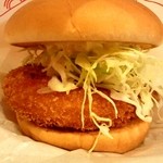 モスバーガー - 海老カツ￥350