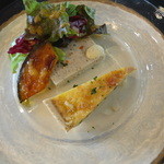 セルフィーユ - 12月23日　前菜　里芋とチキンのテリーヌ等