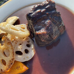 森の食堂 smile spoon - 肉コース 豚の赤ワイン煮