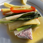 森の食堂 smile spoon - 魚コース 白身魚バターソース