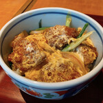 そば吉 - ミニかつ丼（ヒレカツ丼）