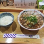 尾道中華そば 渡なべ - 尾道ラーメン唐揚げセット ※唐揚げは後から届きます (2021.12.22)